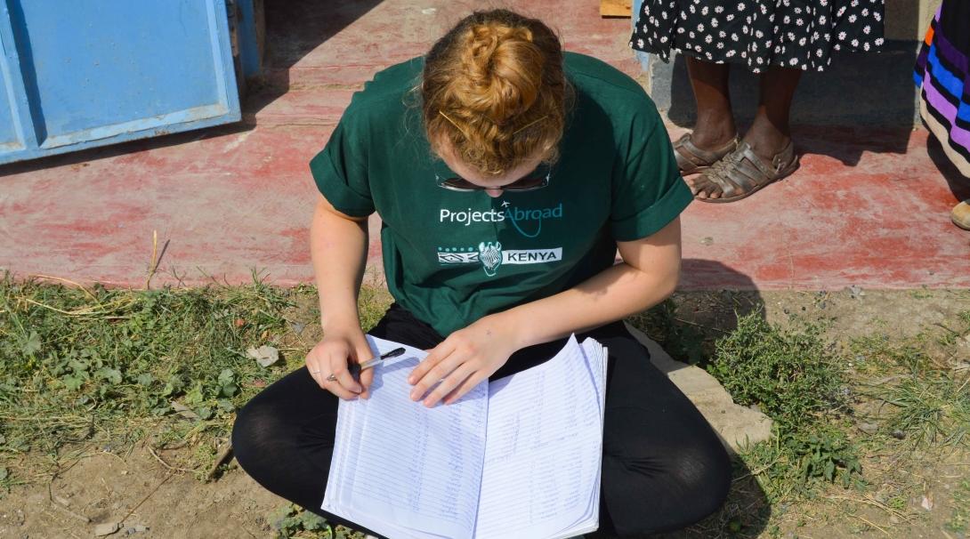 Volunteer notes hours for ASDAN qualification Volunteer completes ASDAN activity book